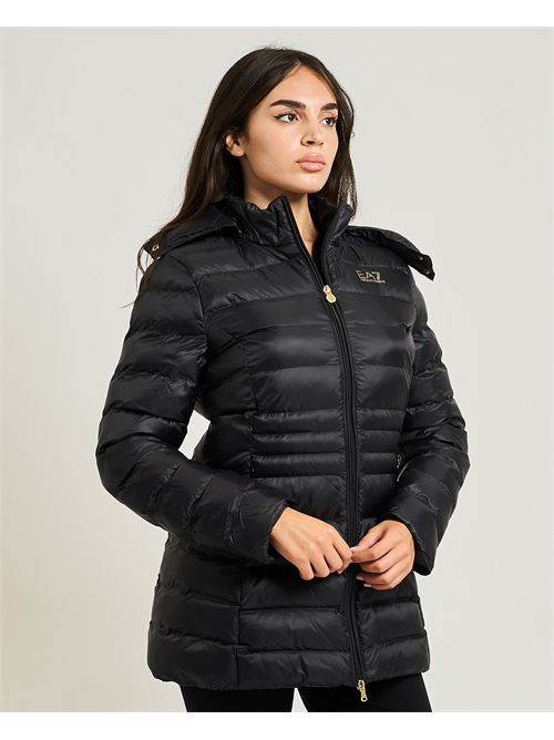 Caban donna EA7 trapuntato con cappuccio EMPORIO ARMANI EA7 | 7W000685-AF12475UC001